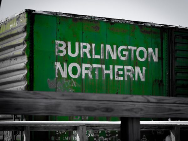 Burlington Northern Photograph by Brian Sims Photography