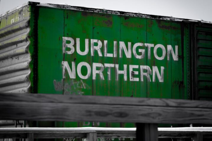 Burlington Northern Photograph by Brian Sims Photography Burlington Northern Photograph by Brian Sims Photography