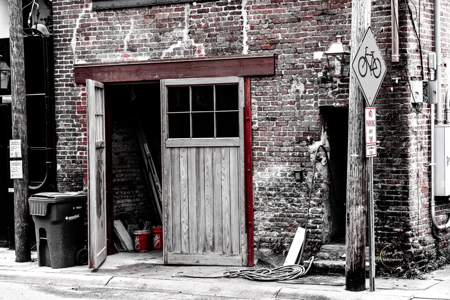 The Open Door Photograph by Brian Sims Photography
