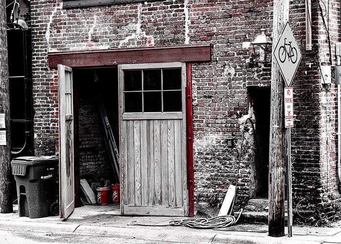 The Open Door Photograph by Brian Sims Photography