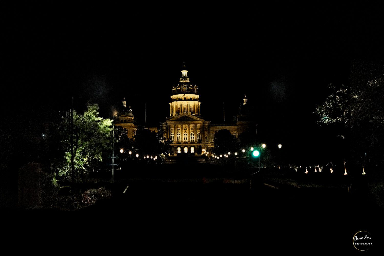 Iowa Capital Photograph by Brian Sims Photography